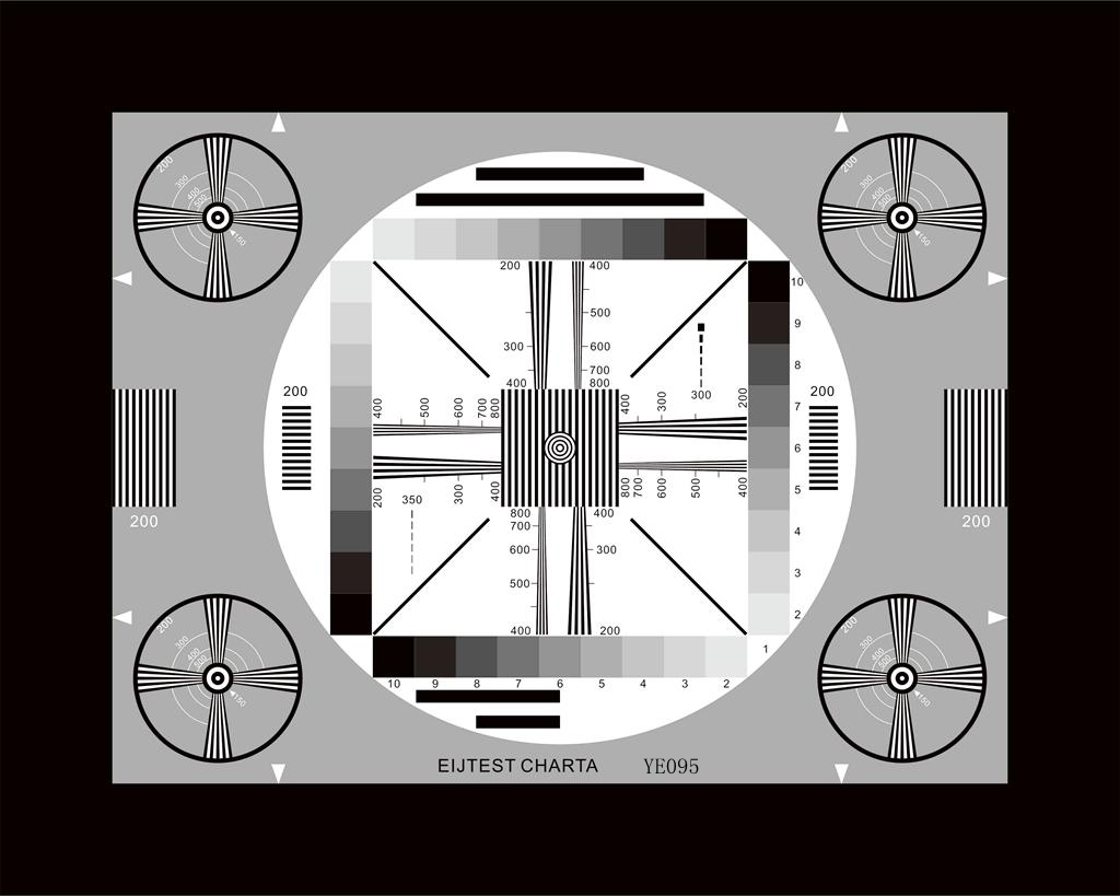 ISO12233分辨率测试卡标准型使用方法 详解 - 深圳市三恩驰科技有限公司